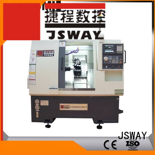 مخارط JSWAY مطحنة CNC صغيرة مع غراب خلفي للمصنع