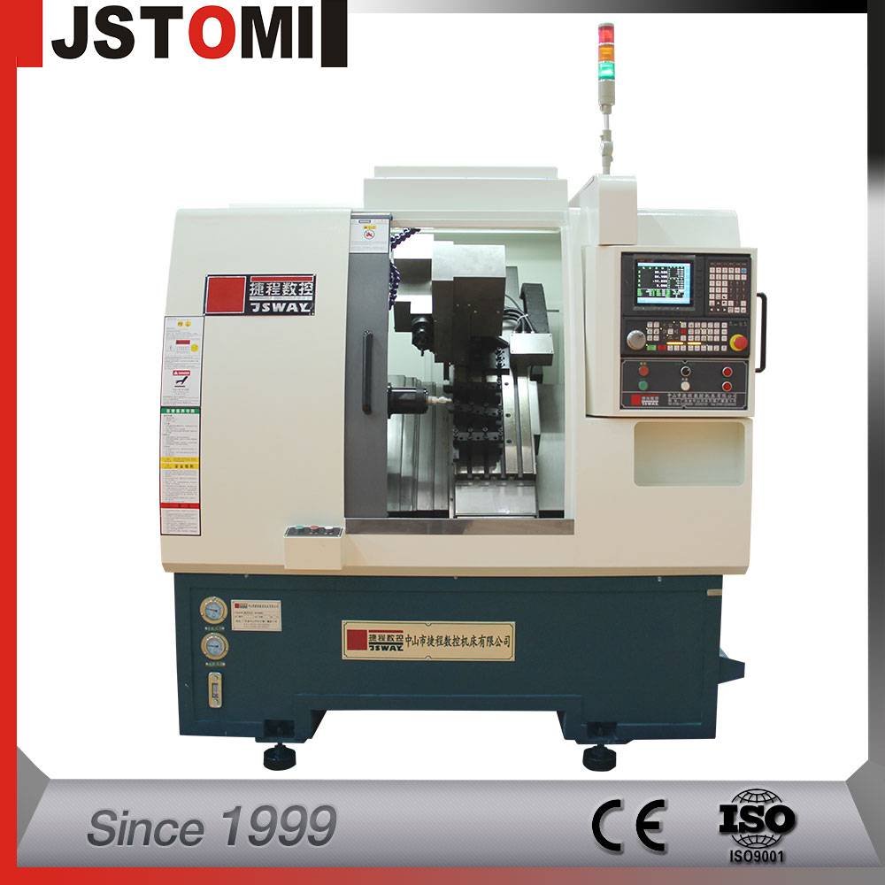 JSWAY cutting new cnc lathe machine price with tailstock for workplace
