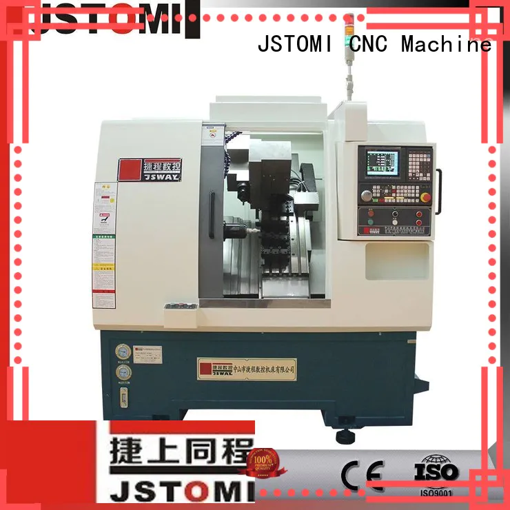 professional slant bed cnc lathe machine with tailstock for plant JSWAY
